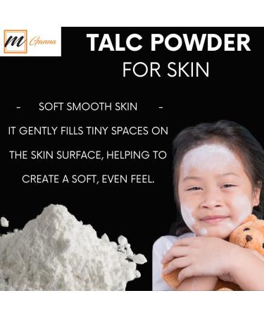 100% Natural Talc Powder for Makeup & Cosmetic Formulations - 1 LBS | Premium Quality talcum for Beauty & Industrial Use - Buy Online on GoSupps.com