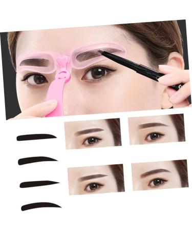 FRCOLOR 1 Set Eyebrow Stencils Eyebrow Ruler Tool Auxiliary Eyebrow Trimming Three Generations - Buy Online on GoSupps.com