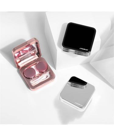 FCSHFC Contact Lens Case Girl Cute Higend Portable Simple Companion Storage Beauty Contact Box (Color : Black) - Buy Online on GoSupps.com