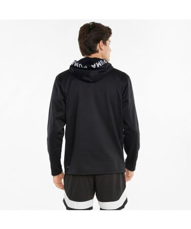 Puma Men's Black Sweater - Stylish & Comfortable | International Shipping Available - Buy Online on GoSupps.com