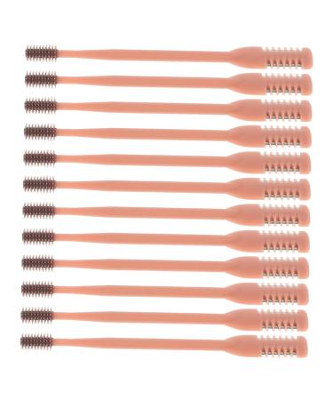 12 Pieces Manual Nose Hair Trimmer with Cleaning Brush Double Sided Ear Hair Remover for Adults Effectively Remove Unwanted