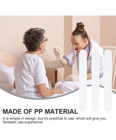 PopetPop 25PCs Tongue Cleaner Set - Plastic Tongue Scrapers Lip & Cheek Retractors Dental Spatulas for Healthy Oral Care & Teeth Whitening | International Shipping - Buy Online on GoSupps.com