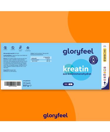 Creatin Capsules 320 pcs - High-Dosed 3 412 mg Creatine Monohydrate for Strength Training | Pure 3 000 mg Daily | Lab Tested - Boost Your Performance! - Buy Online on GoSupps.com