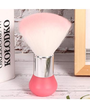 Soft Barber Neck Facial Cleaning Dust Cloth & Hair Removal Brush | Pink Hairdresser Tool for Salon Cleaning - Buy Online on GoSupps.com