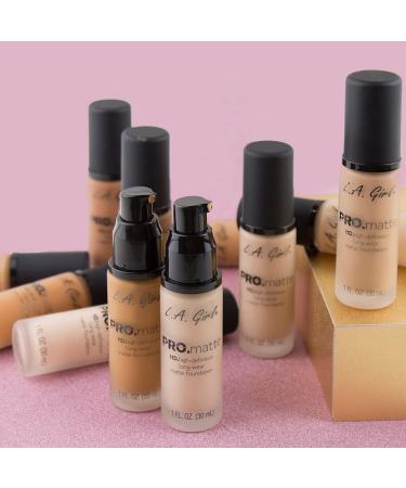 L.A. Girl Pro Matte Foundation in Sandy Beige - 1oz - Buy Online on GoSupps.com