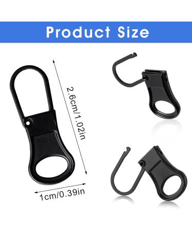 Ouligay 12-Piece Metal Zipper Pull Tabs for Jackets Jeans Luggage | Removable Replacement Zippers - Buy Online on GoSupps.com