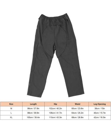 Open Crotch Bedridden Trousers - Soft Cotton | Ideal for Limited Mobility & Postoperative Recovery (XL - Buy Online on GoSupps.com