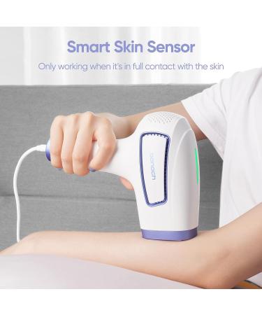 BONTECH IPL Hair Removal Device with Ice Cooling - Painless Laser Hair Removal for Women - Permanent, Precision Head, Long-lasting Results - Body & Face - White - Buy Online on GoSupps.com