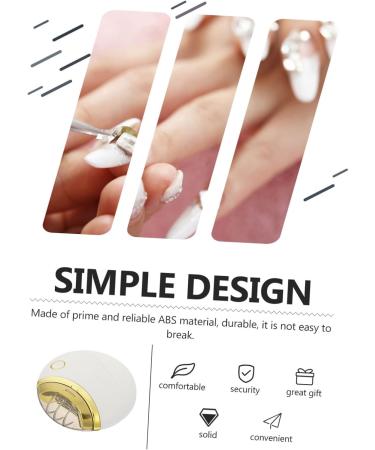 minkissy 4 Sets Electric Manicure Nail Supplies Kit Nail Tools Electric Tools Electric Nail Drill USB Charging Nail Trimmer Nail Art Tool Fingernail Charge Abs Kit Baby White - Buy Online on GoSupps.com