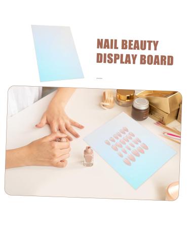 JECOMPRIS Sheet Acrylic Sheet Creative Creatibe Photography Props for Photoshoot Background Panel Concelaer Signs Acrylic Panel Nail Photography Props Water Ripple Display Board Nail Polish - Buy Online on GoSupps.com