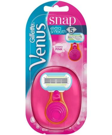 Gillette Venus Extra Smooth Snap Razor for Women - Moisture Strip for Skin Protection + 1 Blade - Buy Online - Buy Online on GoSupps.com