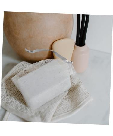 CANIGHT 8pcs Soap Mesh Bag Soap Foaming Bags Exfoliating Net Bag Facial Cleansing Net Dark Grey Fabric 14x10cm Dark Grey - Buy Online on GoSupps.com