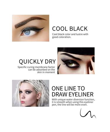 6Pcs Waterproof Glitter Eyeliner Pencils Set - Colorful Metallic Liquid Eye Liners for Women - Long Lasting Formula - Pack of 6 - Buy Online on GoSupps.com