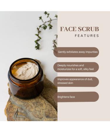 Exfoliating Scrub with Coconut & Vitamin E - Brightening Face & Body Scrub for Smooth Moisturized Skin - International Shipping Available - Buy Online on GoSupps.com