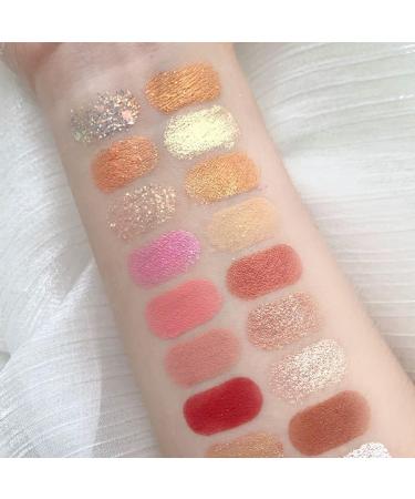 JOYTILLGU Beauty Palette 24 Colors Strawberry Girl Eyeshadow Palette Pile Glitter Pearl Waterproof Nature Color Shadow Cheap Eyeshadow Palette - Buy Online on GoSupps.com