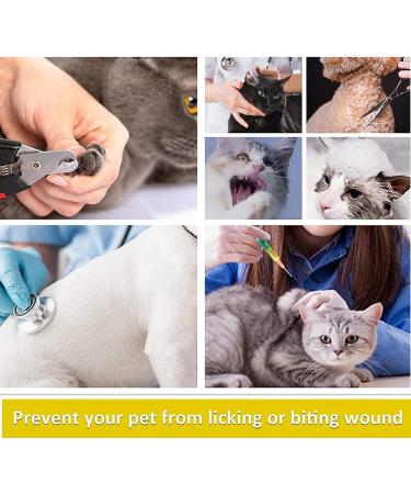 Renyigou Cat Cone Collar - Cute Comfy Recovery & Protective Alternative - Adjustable Elizabeth Collar for Cats - Sunflower Yellow 2pcs - Buy Online on GoSupps.com