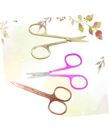 Beaupretty 3pcs Facial Hair Scissors Set | Beauty Scissors for Eyebrows Manicure & Grooming | Nasal & Ear Hair Trimmers - Buy Online on GoSupps.com