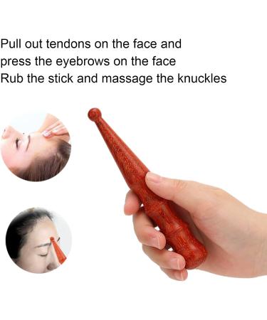 Wood Massage Stick - Acupuncture & Relaxation Tool for Muscle Relief Foot Spa & Hand Massage - Buy Online on GoSupps.com