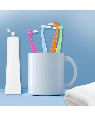 Buy Ouligay 4-Piece Tuft Toothbrush Set - Ideal for Detail Cleaning & Interdental Spaces | International Shipping Available - Buy Online on GoSupps.com