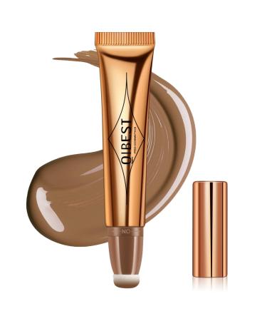 Vesaneae Contouring Stick,Beauty Wand,Contouring Face Blush Liquid Stick Contouring Makeup Bronzer Stick,Liquid Glitter Face Highlighter Stick With Cushion Applicator Highlighter