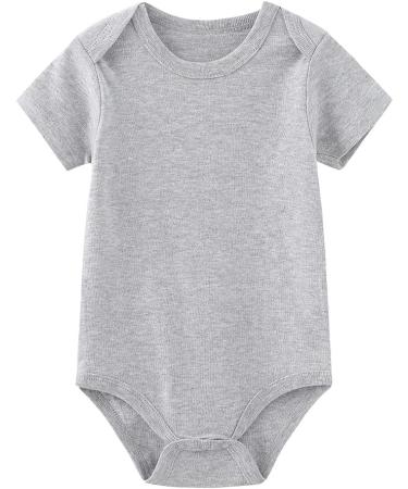 MAMIMAKA Baby Bodysuits Set | Short Sleeve Onesies for Baby Boys and Girls (3-6 Months) - Buy Online on GoSupps.com