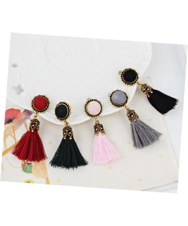 Yardenfun Earring Studs for Women Fringe Earrings for Women Dangle Earrings Pendant Personality Miss Jewelry - Buy Online on GoSupps.com