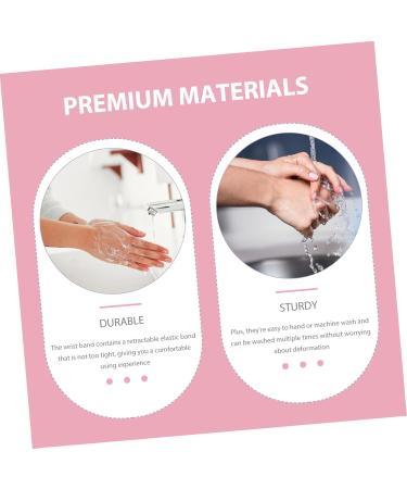 VICASKY 2 Bracelets ponge Absorbants pour Lavage Visage de Bandes lastiques pour Spa Domicile Accessoires Pratiques pour Garde Dry - Buy Online on GoSupps.com