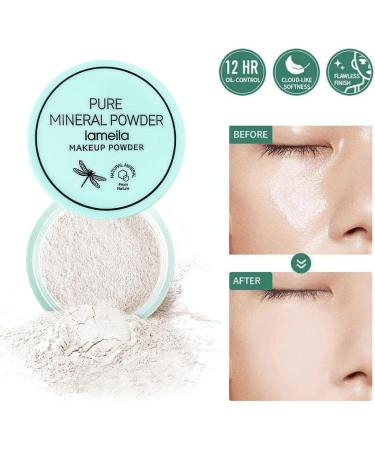 Waterproof Bulk Makeup Powder 2pcs/3Colors Oil Setting Finish Powder Skin Face Powder Makeup Lightening Makeup - Buy Online on GoSupps.com
