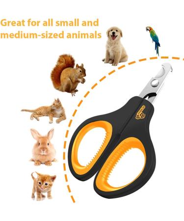 Professional Cat Nail Clipper - For Dogs, Cats, Puppies, Kittens, Birds, Hedgehogs, Ferrets & More - Buy Online on GoSupps.com
