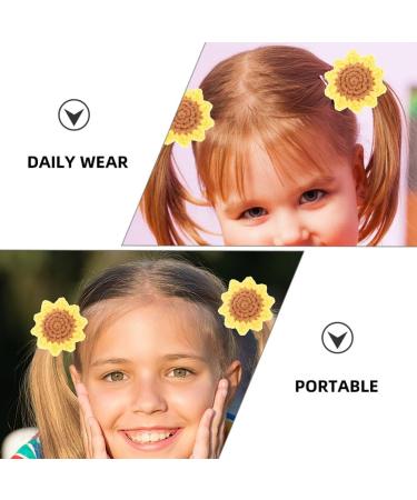Beaupretty Hair Ties For Girls 3 Pieces Handmade Sunflower Hair Ties Sunflower Hair Ropes Flower Ponytail Holder Sunflower Hair Rubber Bands - Buy Online on GoSupps.com