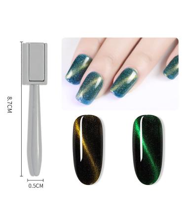 DANNEASY 15pcs Cat Eye Magnet for Nails - Magnetic Gel Polish Kit for Ombre Nail Designs - Nail Art Tools with Stylish Nail Magnet - Buy Online on GoSupps.com