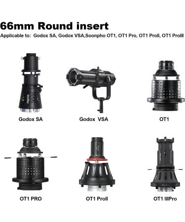 Soonpho 12-Pack Round GOBO Kit - Metal Plates with Various Patterns for Godox SA/VSA Spotlight and Soonpho OT1 Pro II III Optical Snoot - Buy Online on GoSupps.com