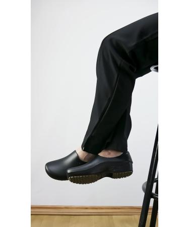 Waterproof Non Slip Nursing Shoes for Women - Ideal for Chefs, Nurses, and Kitchen Work - Black Clogs for Ultimate Comfort and Safety - Buy Online on GoSupps.com