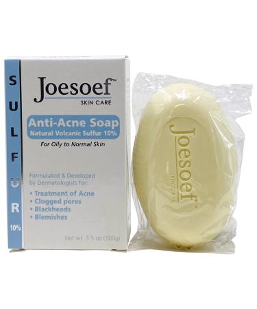 Sulfur Soap for Acne Pharmaceutical Grade Dermatologists FDA Approved for Acne Rosacea 100G
