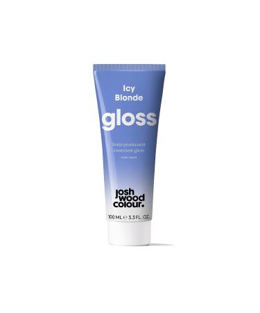 Josh Wood Hair Gloss (Icy Blonde) - Semi-permanent gloss refreshes and conditions hair colour - Removes brassy tones - Lasts up to 6 washes - 100% Vegan - Cream (100ml) - Buy Online on GoSupps.com