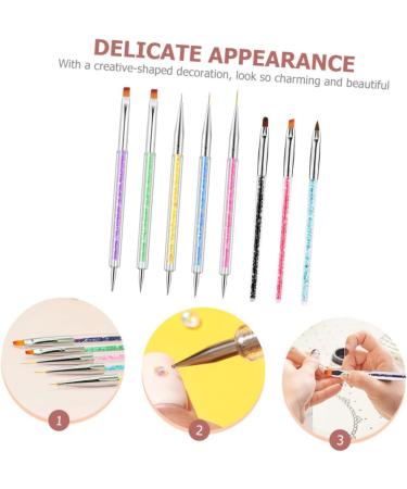Beavorty 1 Set Nail Pen nail art pen Wear- resistant household tools nail tools manicure tools professional nail art tool Nail Nail Accessory Household Dotting Tools 3d portable abs - Buy Online on GoSupps.com