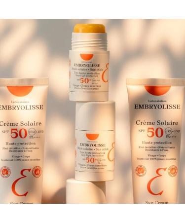 EMBRYOLISSE | Invisible Sun Cream SPF 50 - High Protection Non-Sticky Water-Resistant Face and Body - 100ml - Buy Online on GoSupps.com