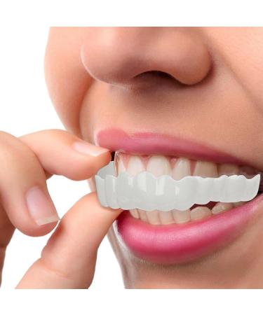 Propo temporary denture instant veneers natural teeth whitening smileremovable temporary crown top and bottom perfect smile tray - Buy Online on GoSupps.com