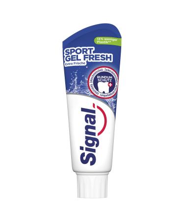 Signal Toothpaste Sport Gel Fresh with all-round protection dental care for extra fresh breath 75 ml 12 pieces