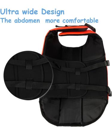 Buy Poppypet Reflective Orange Dog Rescue Vest - Freeride Safety Gear for International Shipping - Buy Online on GoSupps.com