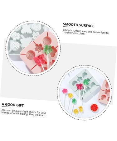 MAGICLULU 1 Set Lollipop Mold Silicone Molds Silicone Baking Molds Chocolate Baking Mold Child Square Tool - Buy Online on GoSupps.com