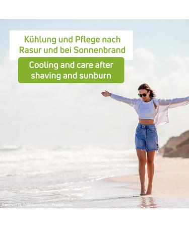 Aloe Vera Spray for Hair & Skin Care - 100% Natural Vegan - 200ml | Biologically Controlled Cultivation Made in Germany - Moisture Care & After Sun - Buy Online on GoSupps.com