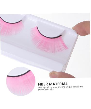 FRCOLOR 3 Pairs Color False Eyelashe False Eyelashes Colored False Lashes Beautiful Halloween Eyelashes Grande Lash Serum Fake Colored Eyelashes Glitter Lashes Curly Accessories - Buy Online on GoSupps.com