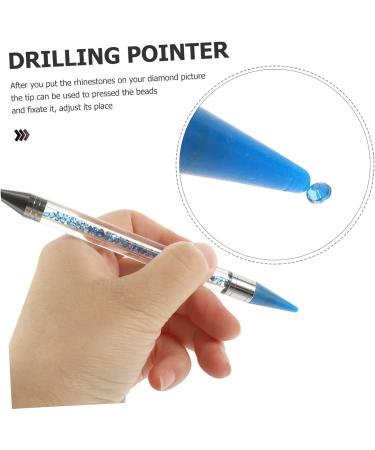 Healeved 2 Sets Rhinestones Picker Flatback Rhinestones Blue Suit Gem Beads Crystal Rhinestones Dotting Tools Crystals Beads Jewel Picker Crystal Ab Rhinestones Nail Drilling Pen - Buy Online on GoSupps.com