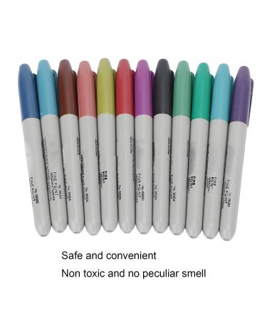12 Colors Tattoo Marking Pen Set - Temporary Body Markers for Piercing & Stencil Skin Art Tools - Buy Online on GoSupps.com