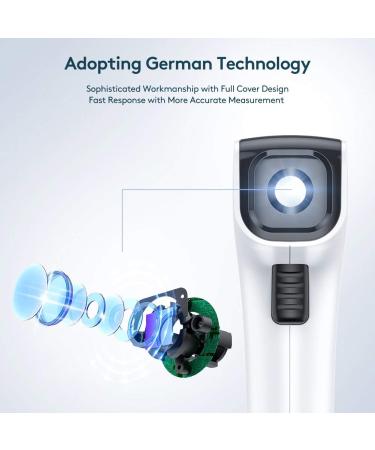 Infrared Forehead Thermometer | Non-Contact Medical Temperature Gun for Adult, Kids, & Baby | LCD Fast Display with Fever Alarm - Buy Online on GoSupps.com
