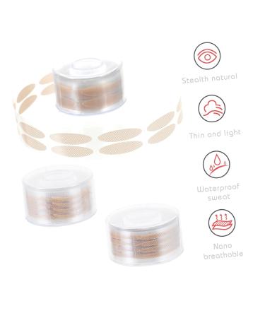 Mikinona Invisible Tapes 3 Rolls Reel Double Eyelid Stickers Big Eyes Miss Eye Gel Eyes Tapes - Buy Online on GoSupps.com