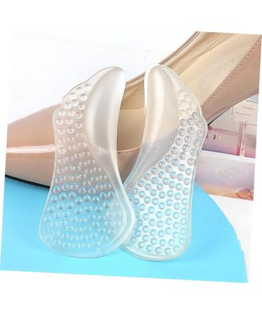 FOMIYES 3 Pairs Clear Gel Forefoot Pads for Heels Shoes | Heel Cups & Arch Support Inserts - Buy Online on GoSupps.com