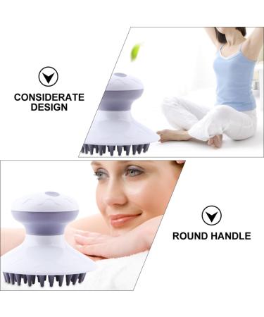 Ultechnovo Electric Shampoo Brush - Silicone Hair Washing & Scalp Massager | 2 STK White Head - Buy Online on GoSupps.com