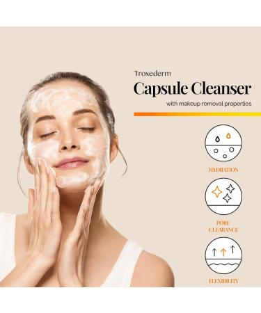 Capsule Cleanser - Firming & Hydrating Antioxidant Gel Gentle Makeup Remover 6.76 fl oz - Buy Online on GoSupps.com